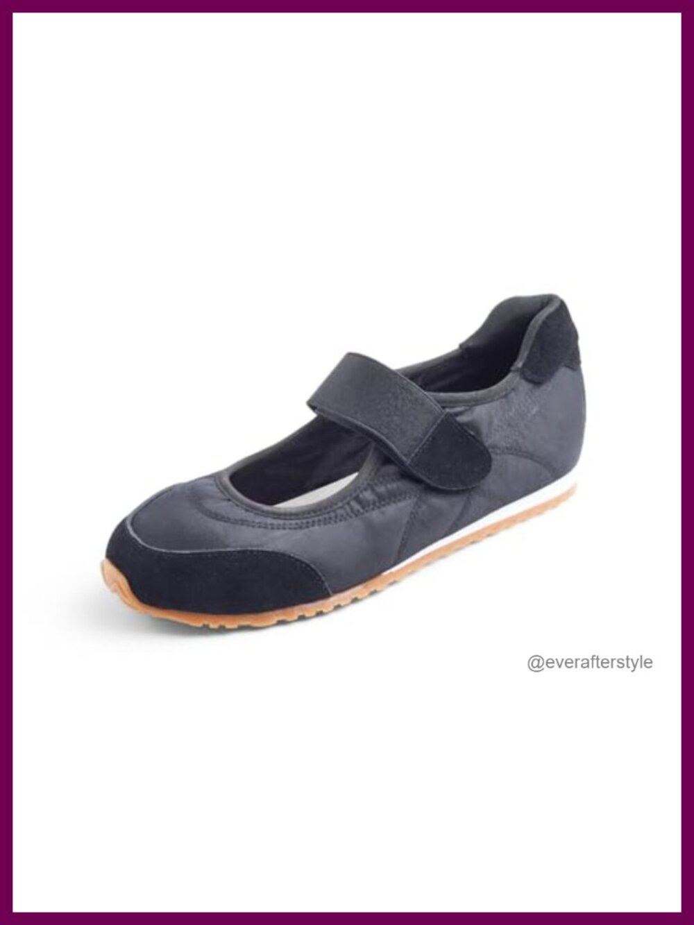 Women's Cushion Padded Wide Toe Box Mary Jane Comfort Suede Ballet Flats